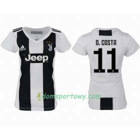 Koszulka Juventus D.COSTA 11 Damska Domowe Koszulki Piłkarskie 2018-2019 Krótki Rękaw